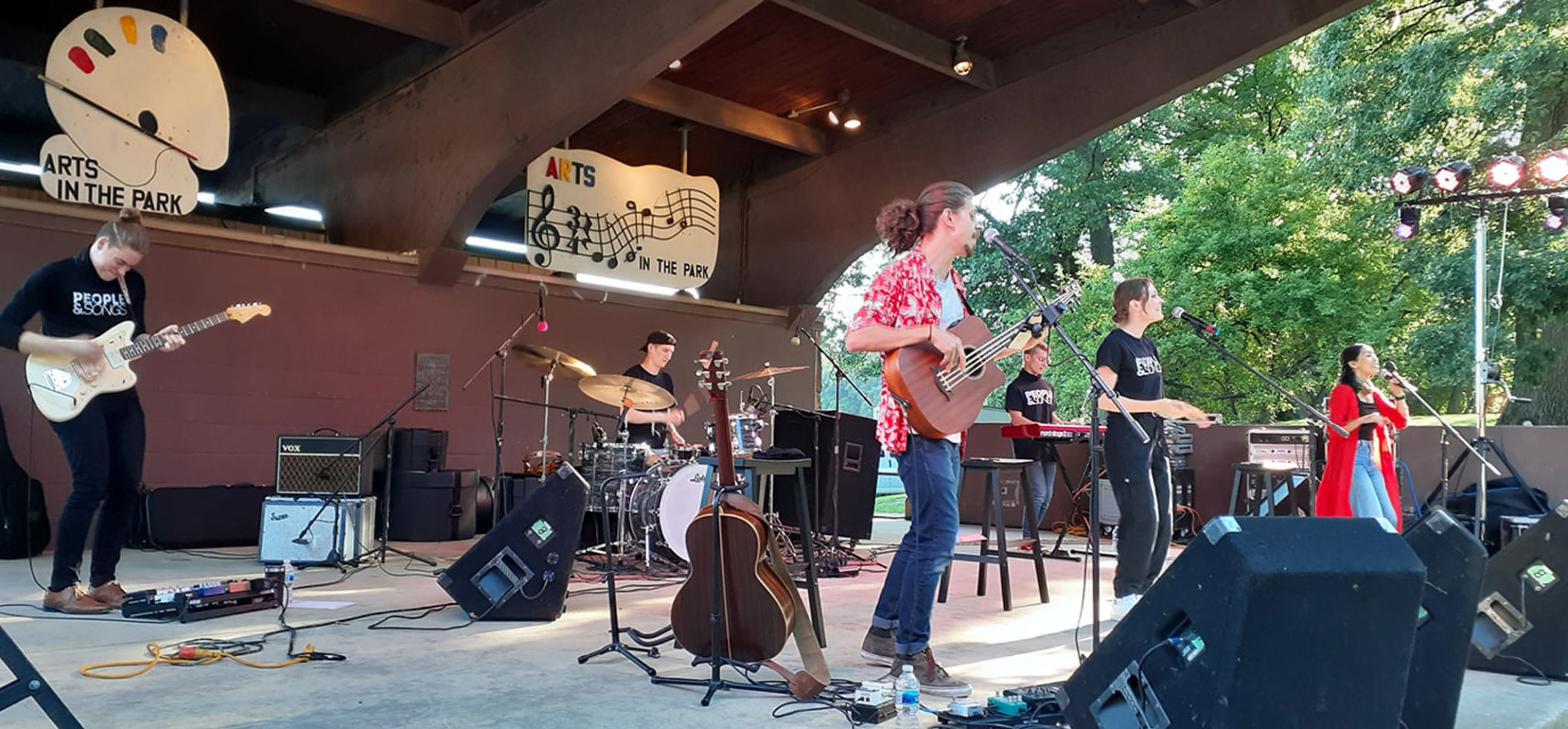 People & Songs to perform at Arts in Park